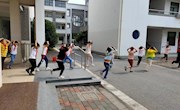 我校组织开展五月份应急演练