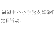 我校开展十月主题党日活动