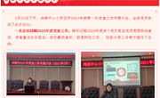 尚湖中心小学党支部召开党建工作专题大会暨3月主题党日活动